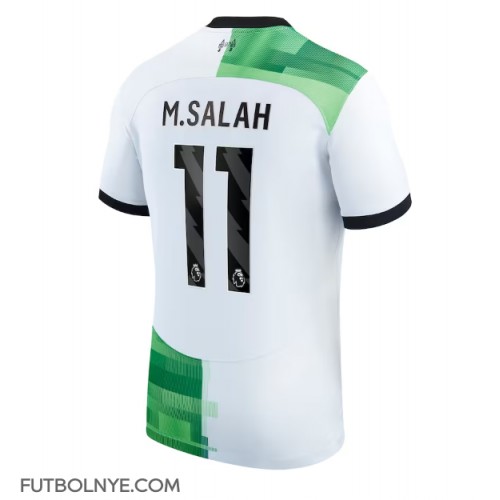 Camiseta Liverpool Mohamed Salah #11 Visitante Equipación 2023-24 manga corta